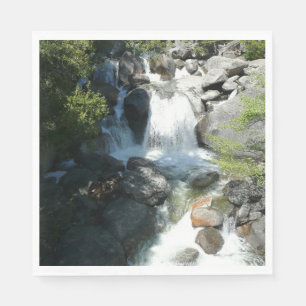 Serviette Jetable Cascade Falls dans le parc national de Yosemite