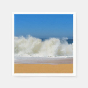 Serviette Jetable Cassage du papier d'Ocean Waves