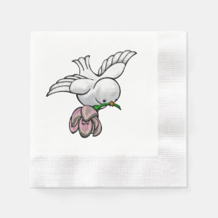 Serviette Jetable Chanson d'oiseau