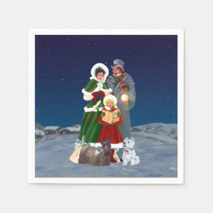 Serviette Jetable Chants de Noël