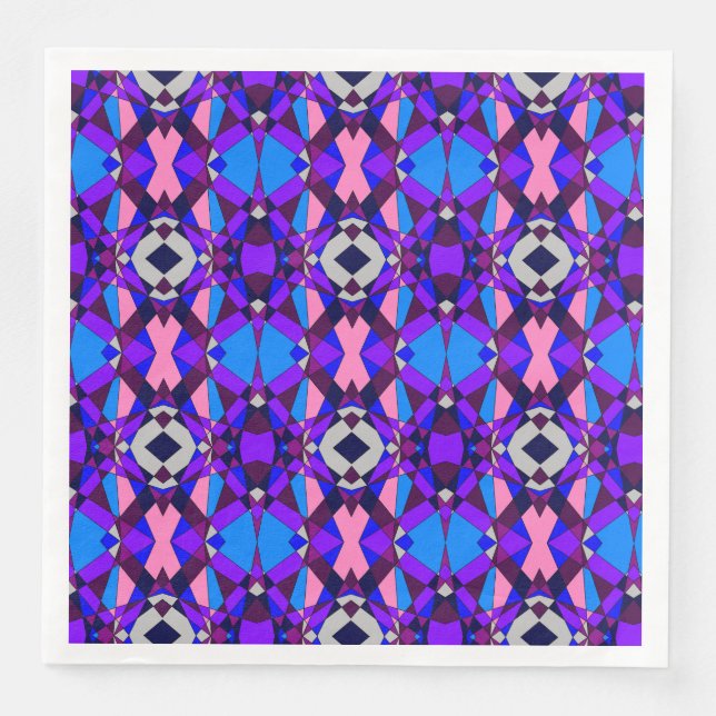 Serviette Jetable Chaos coloré 30 (Devant)