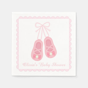 Serviette Jetable Chaussures fille mignonne Ballerina Fournitures de