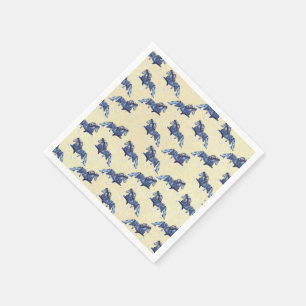 Serviette Jetable Cheval à l'amble Blámóða