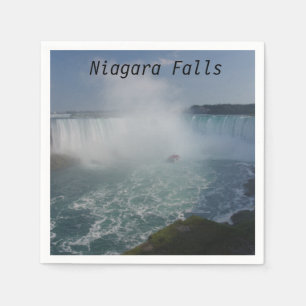 Serviette Jetable Chutes de fer à cheval à Niagara Falls