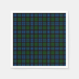 Serviette Jetable Clan Campbell Military Tartan