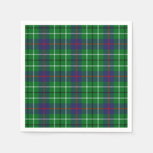 Serviette Jetable Clan Duncan Tartan