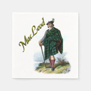 Serviette Jetable Clan MacLeod Scottish Dream Napkins