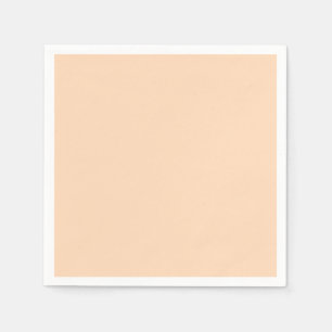 Serviette Jetable Couleur haut de gamme Peach Puff