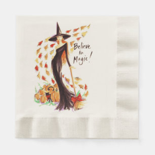 SERVIETTE JETABLE CROIRE EN MAGIE