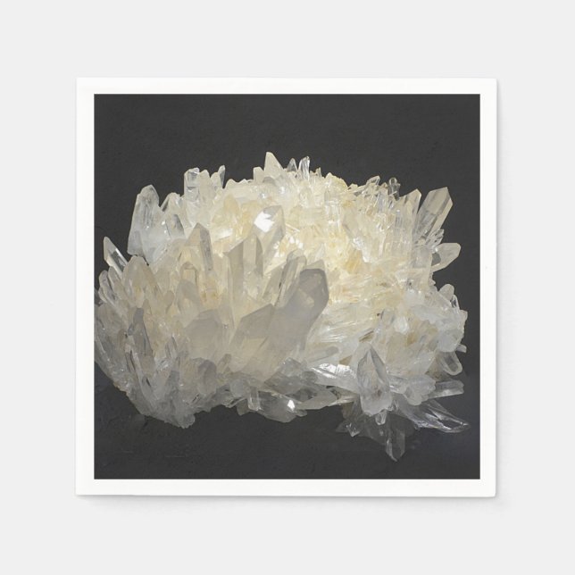 Serviette Jetable Crystal Quartz étonnant (Devant)