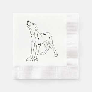 Serviette Jetable Dalmatien