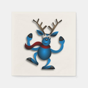 SERVIETTE JETABLE DANSER REINDEER