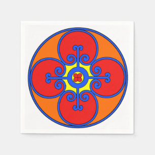 Serviette Jetable Design méditerranéen en Sicile