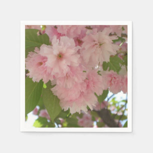 Serviette Jetable Double floraison cerisier II printemps fleuri