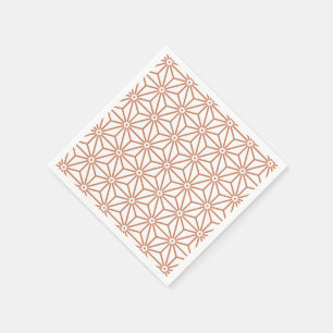 Serviette Jetable Ensyucha de Yukata Jinbei Asanoha de Japonais