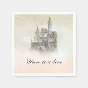Serviette Jetable Fairytale Castle Storybook Princess Party Napkins