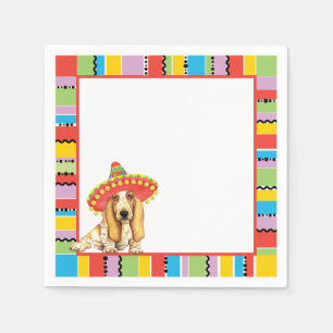 Serviette Jetable Fiesta Basset