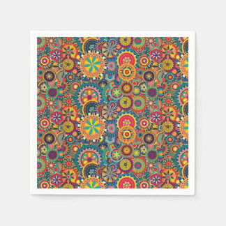 Serviette Jetable Fleur éclats Pinwheel