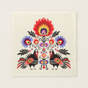 Serviette Jetable gens polonais