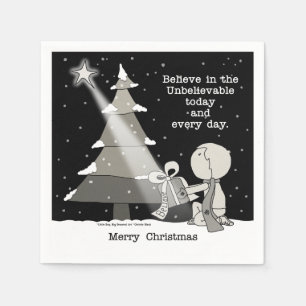 Serviette Jetable Giver cadeau-Joyeux Noël