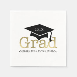 Serviette Jetable Graduation moderne