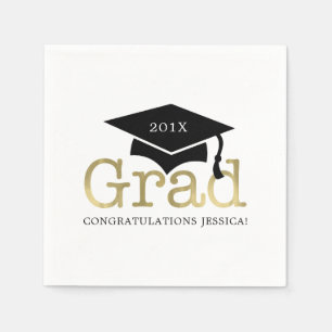 Serviette Jetable Graduation moderne