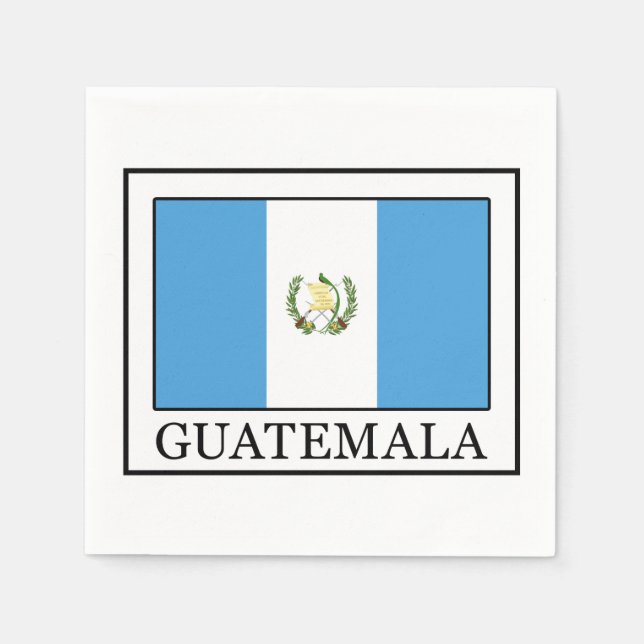 Serviette Jetable Guatemala (Devant)