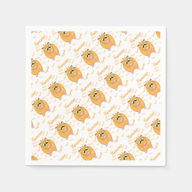 Serviette Jetable hamster (Devant)