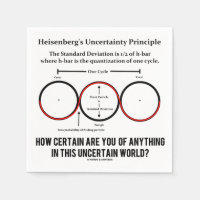 Heisenberg, l'incertitude Humour de physique du pr