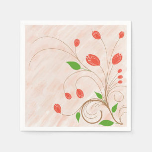 Serviette Jetable Jardin de Tulip