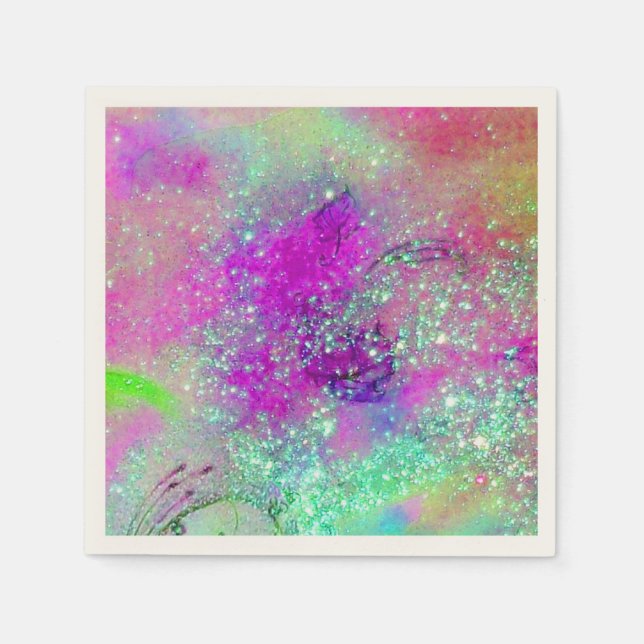 SERVIETTE JETABLE JARDIN DES OMBRES PERDUES (Devant)