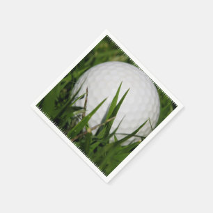 Serviette Jetable Jouer au golf