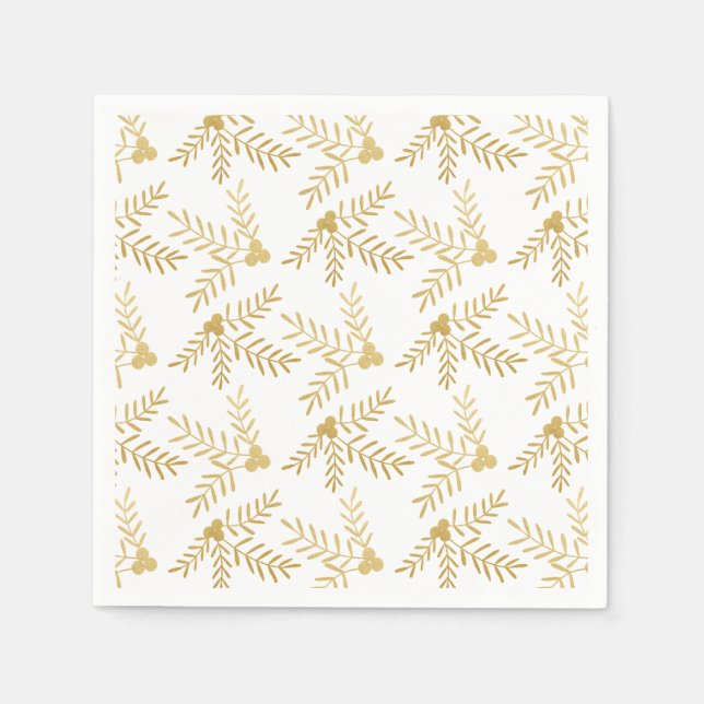 Serviette Jetable Joyeuses vacances (Devant)