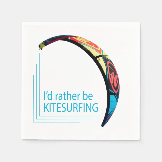 Serviette Jetable Kitesurf (Devant)