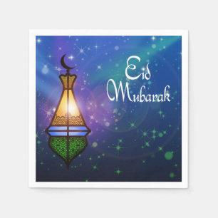 Serviette Jetable Lanterne magique de Ramadan - serviette de papier