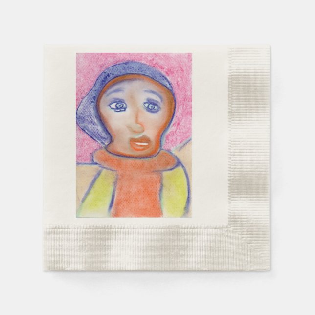 Serviette Jetable L'Artiste, Napkin (Devant)