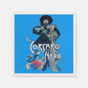 Serviette Jetable LE NOIR CORSAIR gris