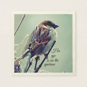 Serviette Jetable L'oeil de HI est sur le Bruant
