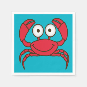Serviette Jetable Love Crab
