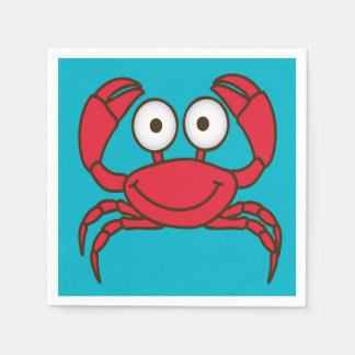 Serviette Jetable Love Crab