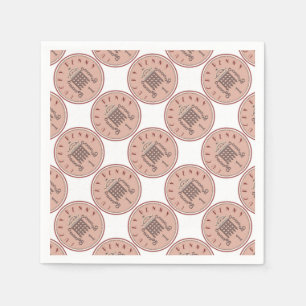 Serviette Jetable Lucky Penny