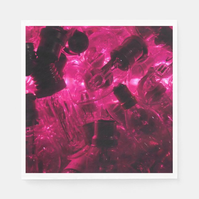 SERVIETTE JETABLE LUMIÈRES (Devant)