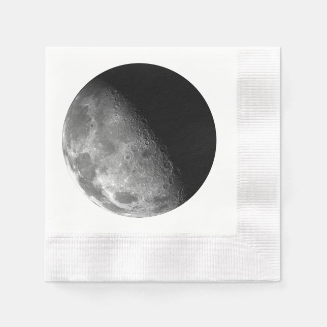 Serviette Jetable Lune (Devant)