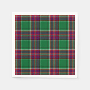 Serviette Jetable MacFarlane Chasse Tartan Imprimer
