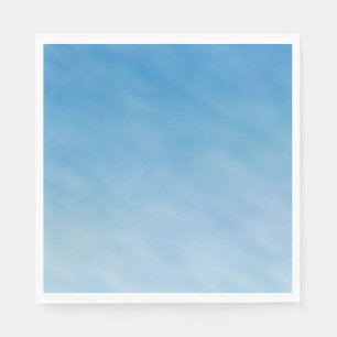 Serviette Jetable Magnifique ciel bleu doux avec des nuages de rêve