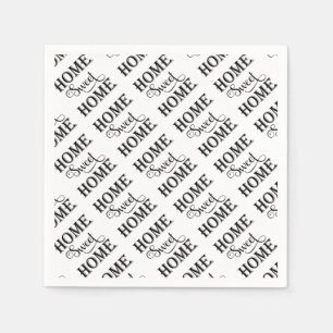 Serviette Jetable Maison douce à la maison