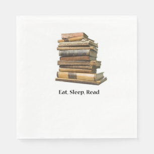 Serviette Jetable Mangez le sommeil lire