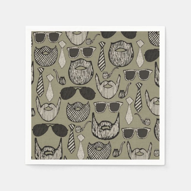 Serviette Jetable Manscaping (Devant)