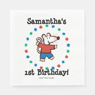 Serviette Jetable Mon ami Maisy Anniversaire