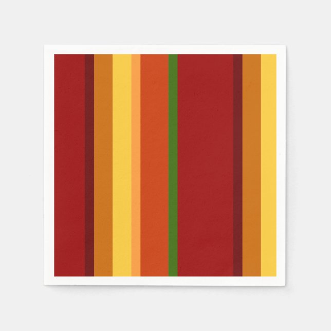 Serviette Jetable Motif d'automne NO.2 : Serviettes de cocktails (Devant)